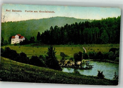 Bad Reinerz 1916 Gondelteich