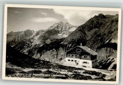 Pfeishütte Hüttenstempel Karwendel