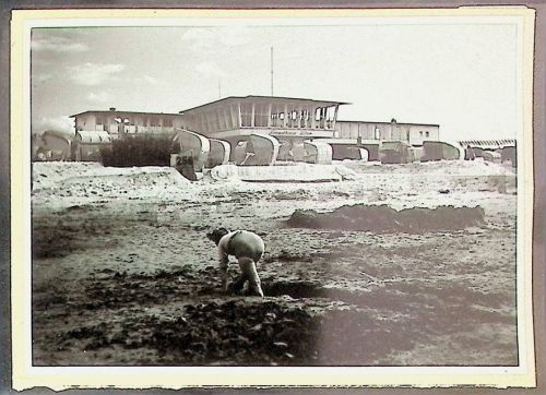 Döse Foto montiert auf Karton Strandhaus