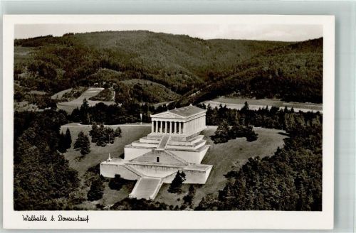 Donaustauf Fliegeraufnahme Walhalla