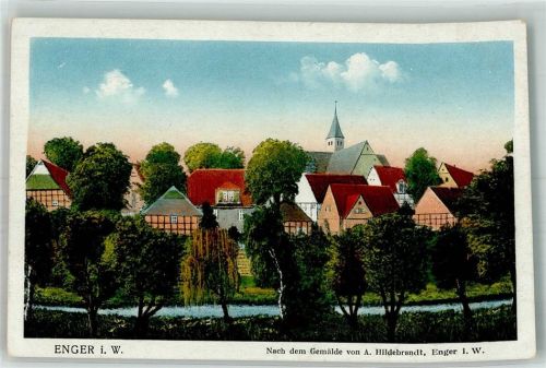 Enger Kirche Gemälde A. Hildebrandt
