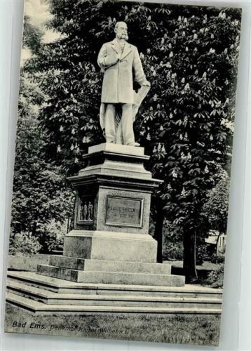 Bad Ems Denkmal des Kaisers Verlag Zieher, Ottmar 438