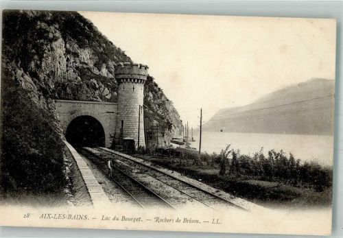 Aix-les-Bains Lac du Bourget Rochers de Brison