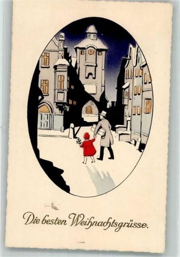 1925 Weihnachten Kind Mann No. 2024