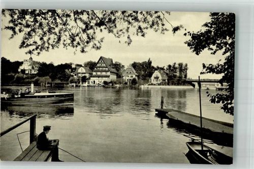Wannsee Kleiner Wannsee Angeln Binnenschiff