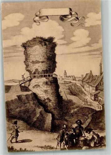 Mainz Aichelstein Drusustein im Mittelalter Alt-Mainz