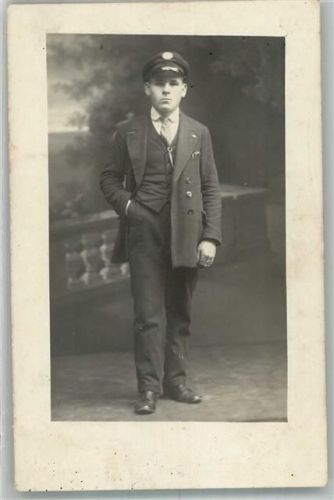 Ludwigsburg Feldpost Ort lt. Fotograf Mann Privatfoto-AK