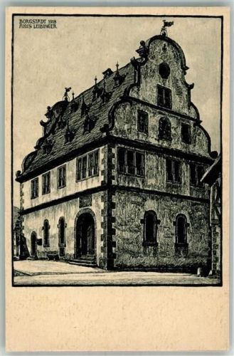 Bürgstadt sign. Leibinger Rathaus