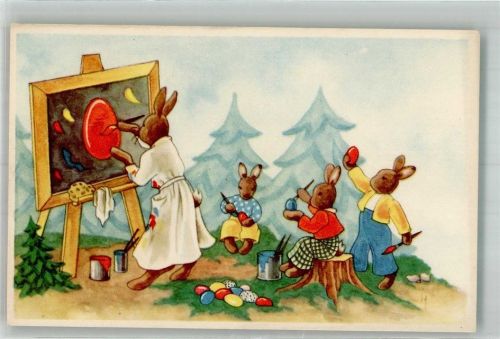 Schule Hasen Ostereier Amag Nr. 3344