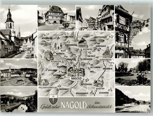 Nagold Vogelschau Schwimmbad Busbahnhof