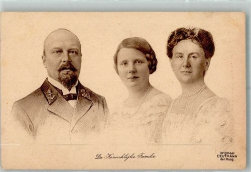 Den Haag Die königliche Familie Prinz Hendrik Prinzessin Juliana und Königin Wilhelmina Ort lt. Fotograf Deutmann