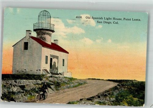1913 Point Loma San Diego Fahrrad Briefträger
