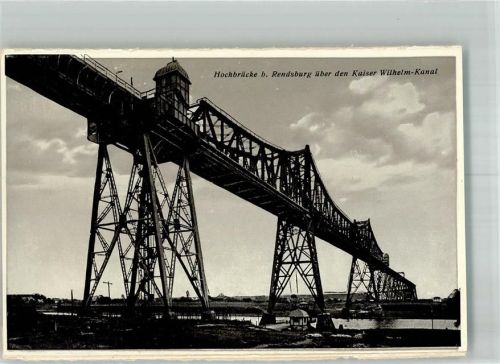 Rendsburg Hochbrücke Kaiser Wilhelm Kanal
