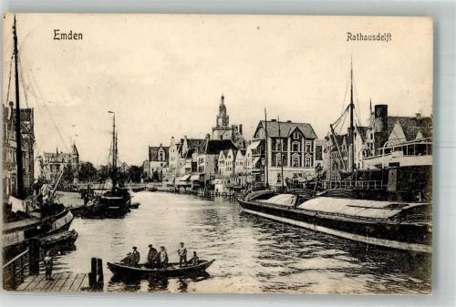 Emden 1907 Rathausdelft