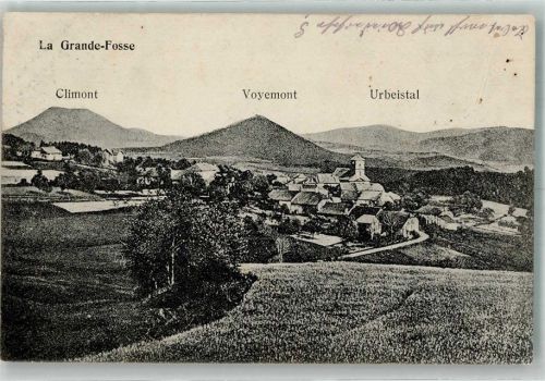 Climont 1916 Feldpost WK I 39.Res.Div. La Grande-Fosse