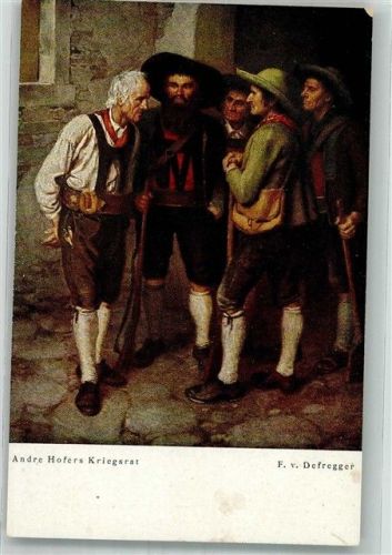 Andreas Hofers Kriegsrat G. Hirth`s Verlag (Jugend-Postkarte) Nr. 23