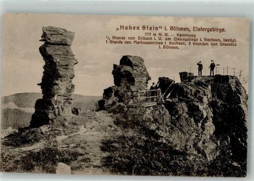 Markneukirchen Kammweg Hohen Stein Elstergebirge