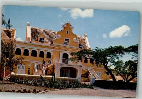 Curacao 1964 Old Curacao Building