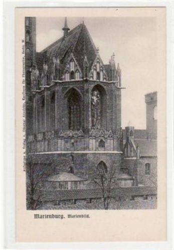 Marienburg Marienburg / Malbork mit Marienbild. ungelaufen um 1900 Top Erhaltung.
