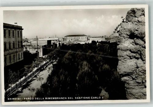 Brindisi Parco della Rimembranza Bastione Carlo V