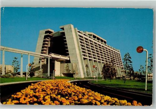 Orlando 1973 Bay Lake Hotel Contemporary Resort Walt Disney World