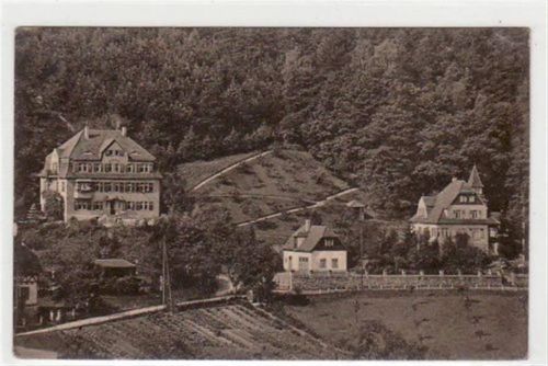 Rathen Kurort Oberrathen mit Diakonissenhaus " Felsengrund " ungelaufen kleiner Knick oben rechts, leichter Bug rechte Seite, sonst gut erhalten.