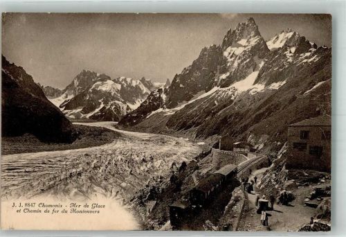 Chamonix-Mont-Blanc Bergbahn Montenvers