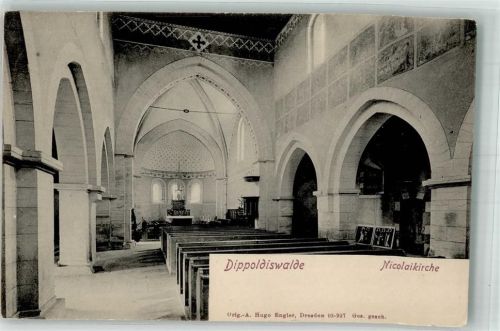 Dippoldiswalde 1899 Nicolaikirche
