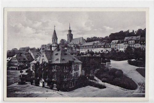 Hohenstein-Ernstthal Hohenstein - Ernstthal mit Altmarkt gelaufen, Marke entfernt. Gute Erhaltung.