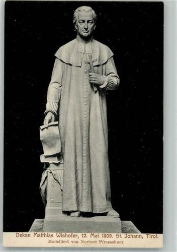 St. Johann Denkmal Dekan Matthias Wishofer