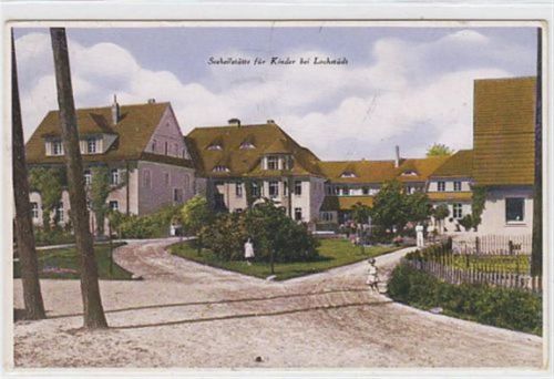 Seeheilstätte für Kinder bei Lochstädt - Pawlowo / Kreis Fischhausen - Primorsk gelaufen 1931. Gute Erhaltung.