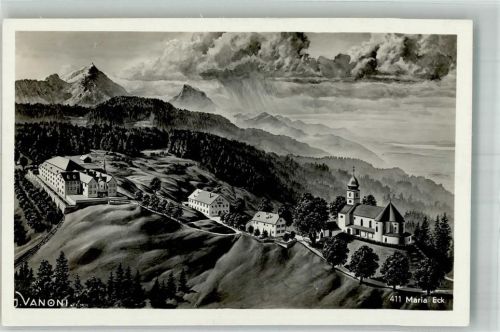 Maria Eck sign. Vanoni Franziskaner-Minoriten Kloster und Wallfahrtskirche Durner's Kunstverlag