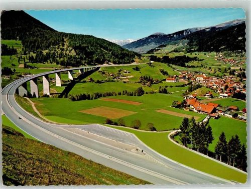 Steinach 1972 Brenner- Autobahn Gschnitztalbrücke