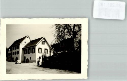 Bad Bellingen Landgasthaus Schwanen Foto Original aus Archiv eines Ansichtskartenverlags Ort handschriftlich