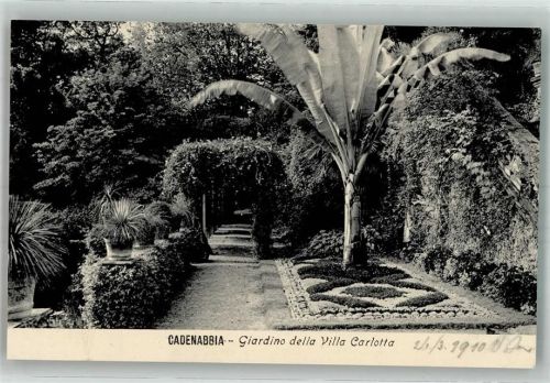 Cadenabbia 1910 Villa Carlotta Garten