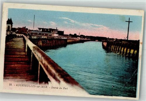 Courseulles-sur-Mer 1931 Hafen