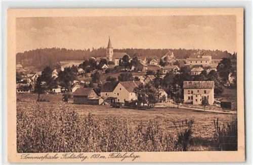 Fichtelberg im Fichtelgebirge. Kirche ungelaufen Gute Erhaltung.