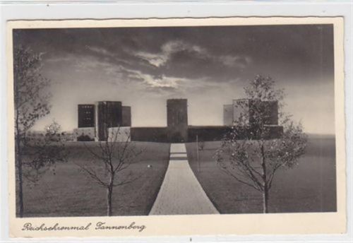Hohenstein Hohenstein / Olsztynek - Kreis Osterode / Ostróda in Ostpreußen. Reichsehrenmal Tannenberg gelaufen 1939. Gute Erhaltung.