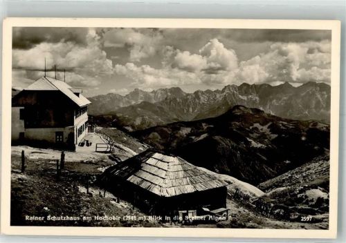 Rainer Schutzhaus 1939 Hüttenstempel