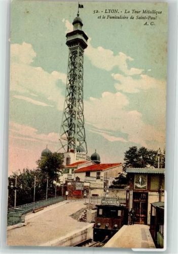 Lyon Bahnhof Bergbahn Aussichtsturm