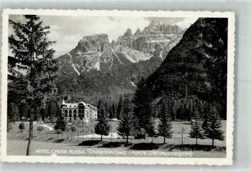 Schluderbach Hotel Croda Rossa Monte Cristallino