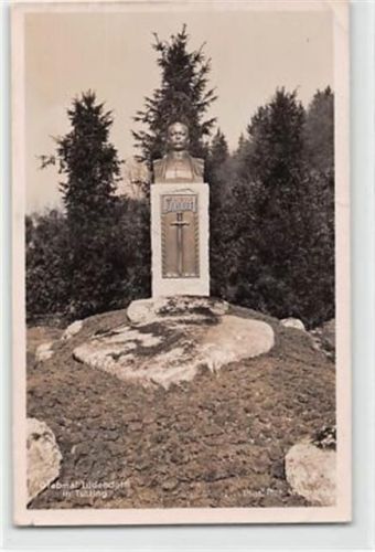 Tutzing am Starnbergersee. Grabmal Ludendorff gelaufen kleiner Knick oben rechts, leichte Randmängel, sonst gut erhalten