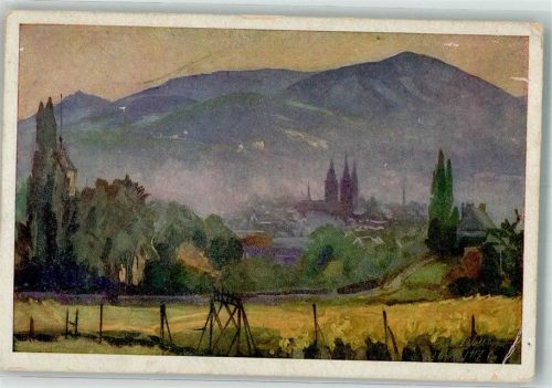 sign. Vollbehr Ernst Herbstabendblick