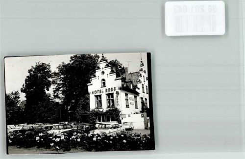Hattenheim Hotel Ress Foto Original aus Archiv eines Ansichtskartenverlags Ort handschriftlich