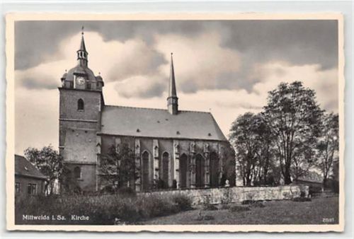 Mittweida Mittweida in Sachsen. Kirche ungelaufen Sehr gut erhalten.