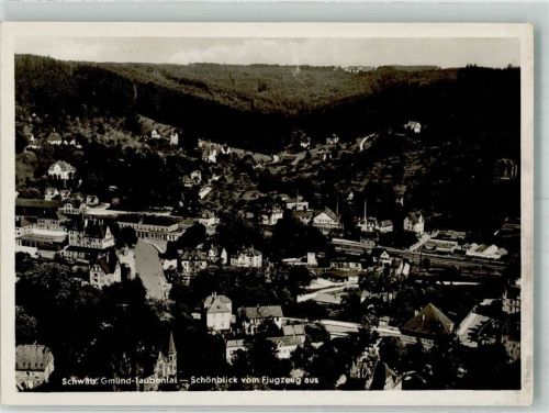 Schwäbisch Gmünd Fliegeraufnahme Taubental Schönblick