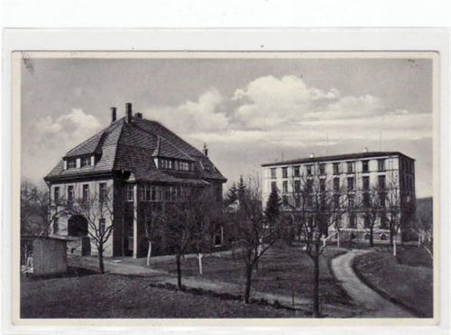 Teichwolframsdorf i. Thür. mit Erholungsheim gelaufen und Bahnpoststempel von 1939. Gute Erhaltung.