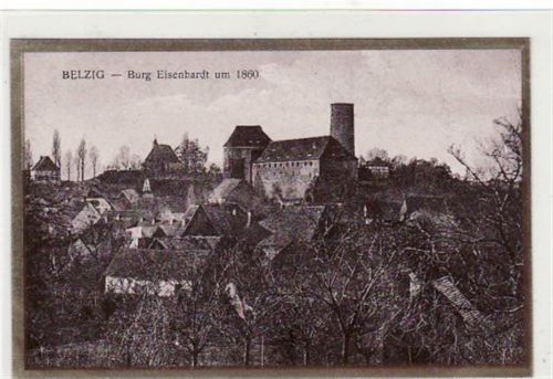 Belzig Belzig i.d. Mark. Abgebildet ist eine Partie mit der Burg Eisenhardt. Postalisch nicht befördert. Gute Erhaltung.