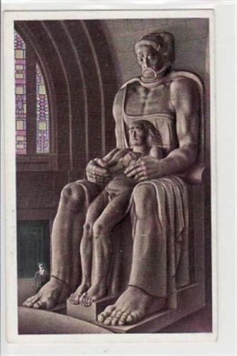 Leipzig Leipzig mit Völkerschlachtdenkmal Glaubensstärke im Ruhmesmale ungelaufen Gute Erhaltung.