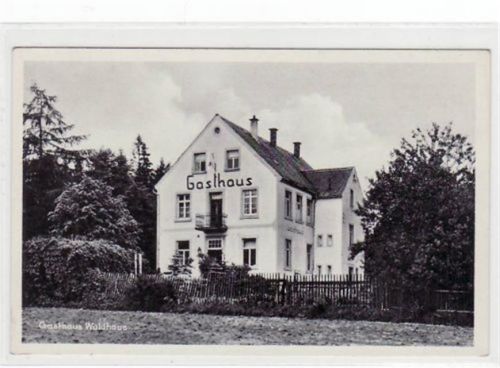 Steinigtwolmsdorf mit Blick auf das Gasthaus zum Waldhaus ungelaufen Gute Erhaltung.